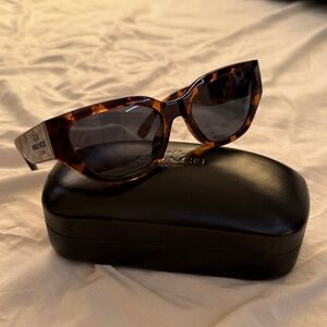 Coach Brown Tortoise Sunglasses